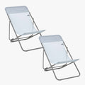 SET OF 2 DECKCHAIRS